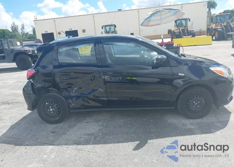 2024 Mitsubishi Mirage Es/Le z USA, uszkodzony, nr VIN ML32AUHJ0RH009826